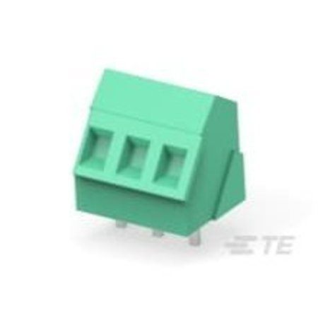 TE CONNECTIVITY Modular Terminal Block, 17.5A, 3Mm2, 1 Row(S), 1 Deck(S) 282847-3